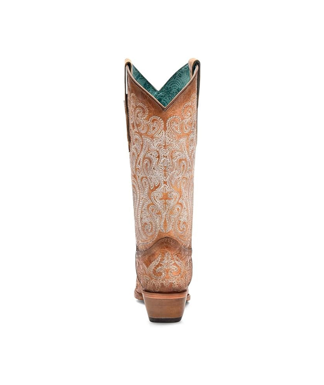 Corral Moonlit Scroll Embroidery  Snip Toe | Mirage Tan