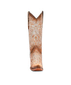Corral Moonlit Scroll Embroidery  Snip Toe | Mirage Tan