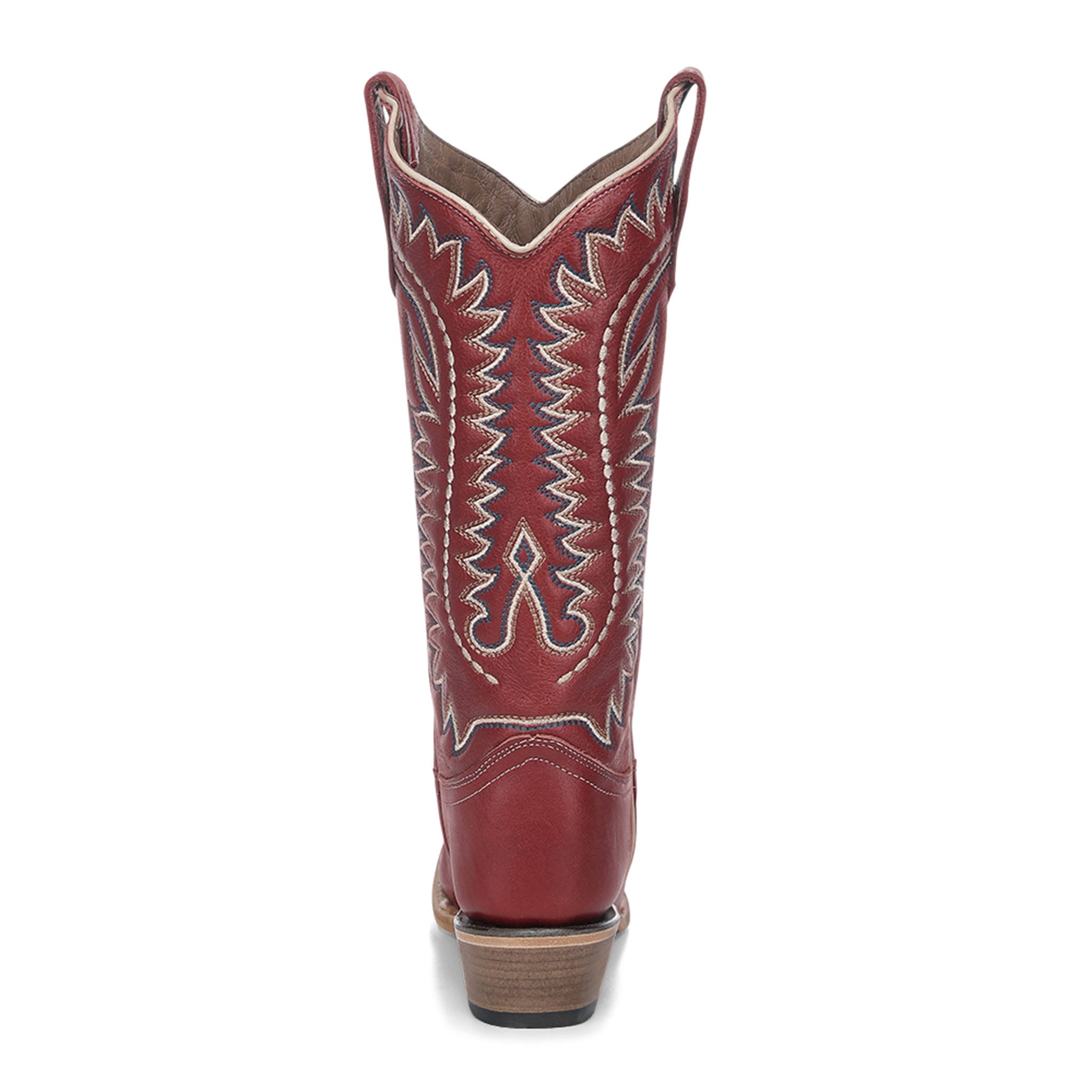 Circle G Flame Embroidery | Snip Toe | Rust Red