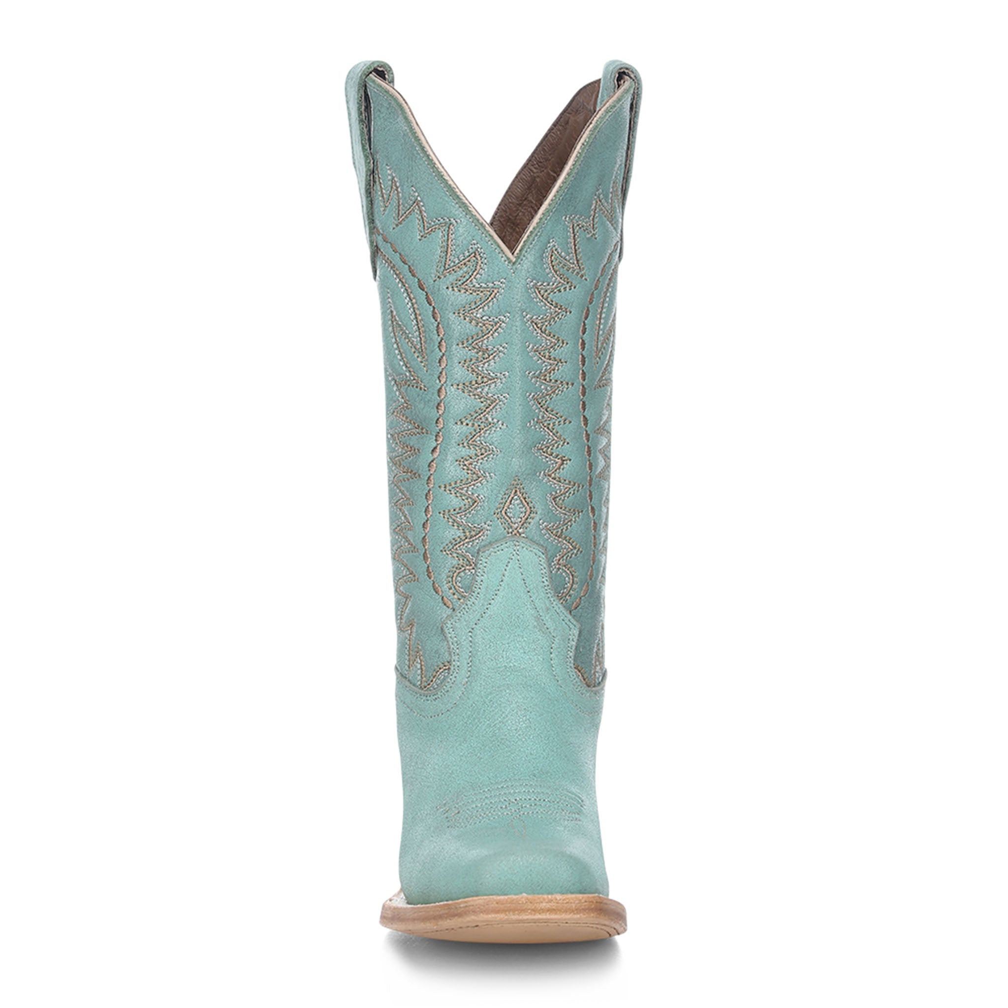 Circle G Flame Embroidery | Snip Toe | Turquoise