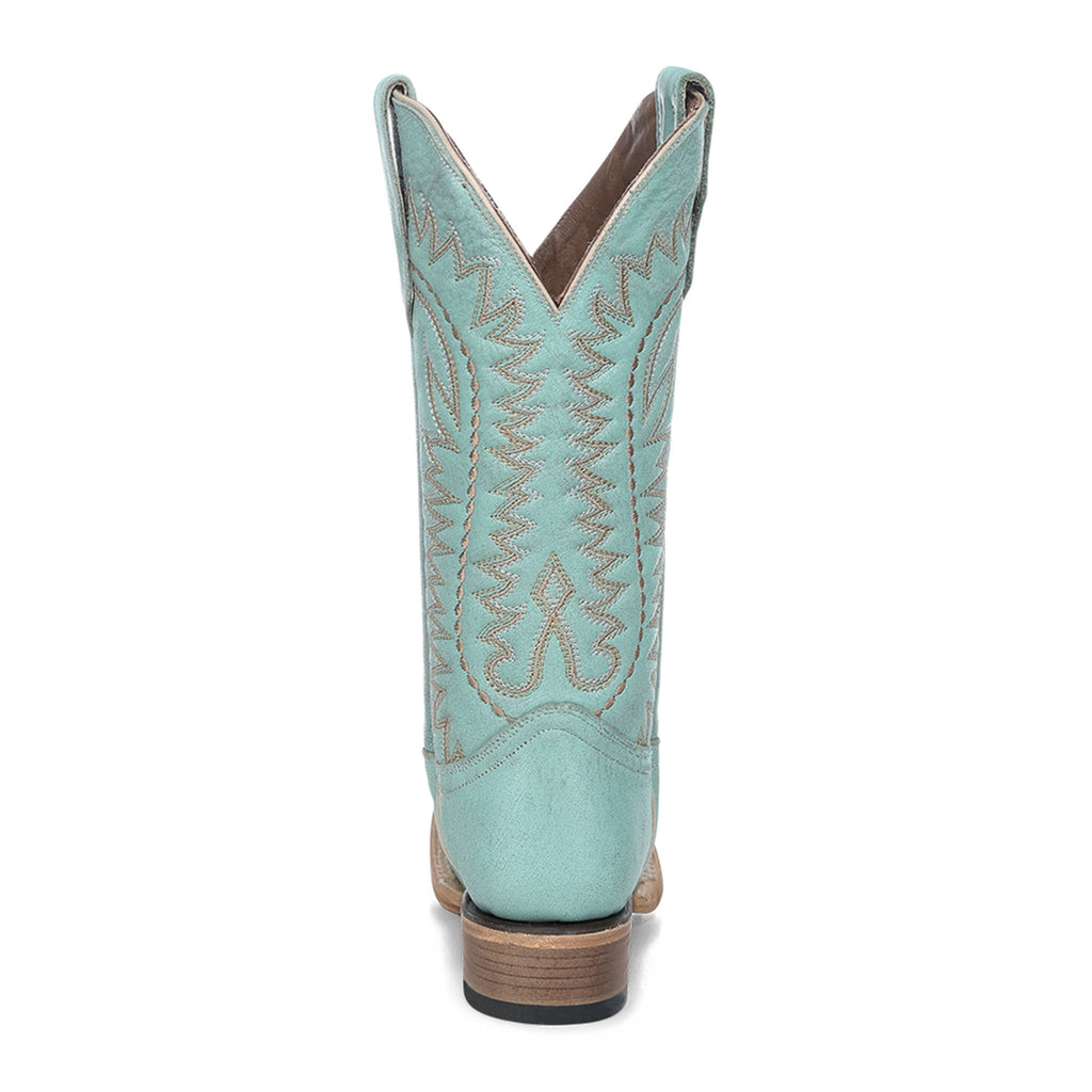 Circle G Flame Embroidery | Snip Toe | Turquoise