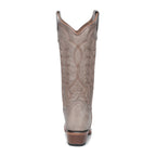 Circle G Longhorn Flame Embroidery | Snip Toe | Stone