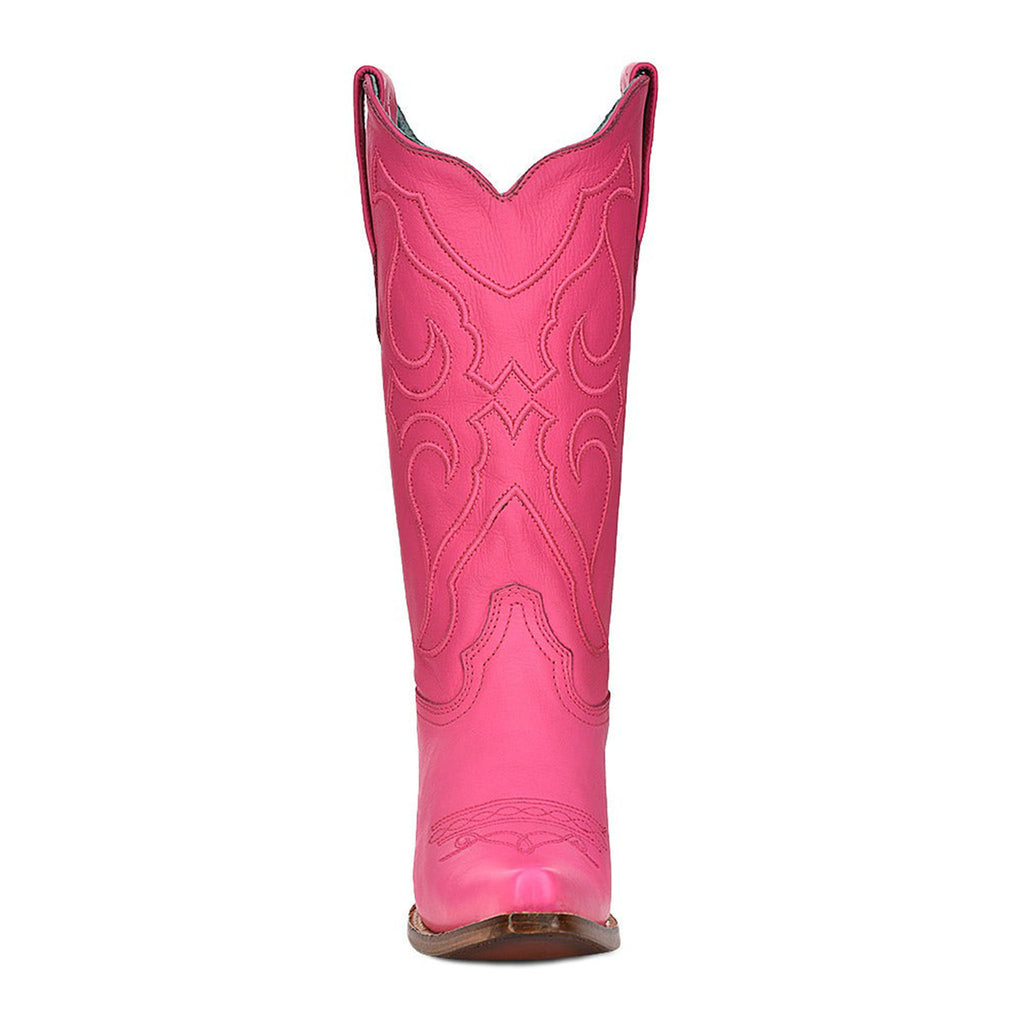 Corral Western Scroll Embroidery | Snip Toe | Fuchsia