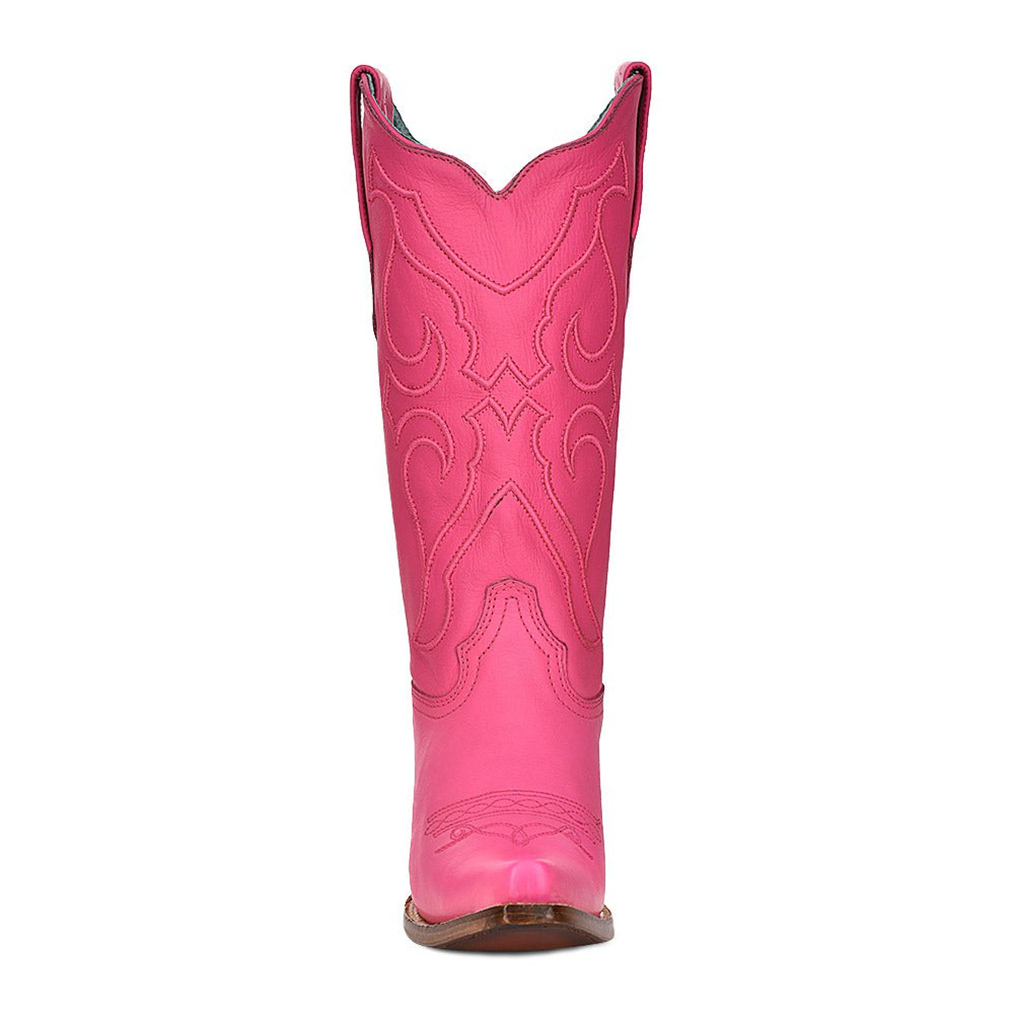 Corral Western Scroll Embroidery | Snip Toe | Fuchsia