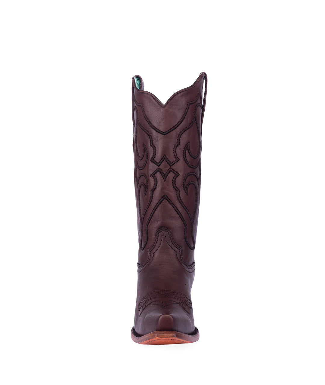 Corral Western Scroll Embroidery | Snip Toe | Wine Red