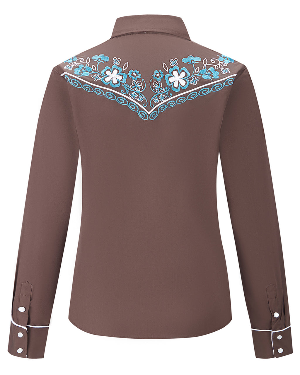 Desert Daisy Embroidery Cowgirl Shirt | Copper Canyon