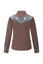 Desert Daisy Embroidery Cowgirl Shirt | Copper Canyon