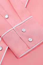 Desert Daisy Embroidery Cowgirl Shirt | Wildflower Pink