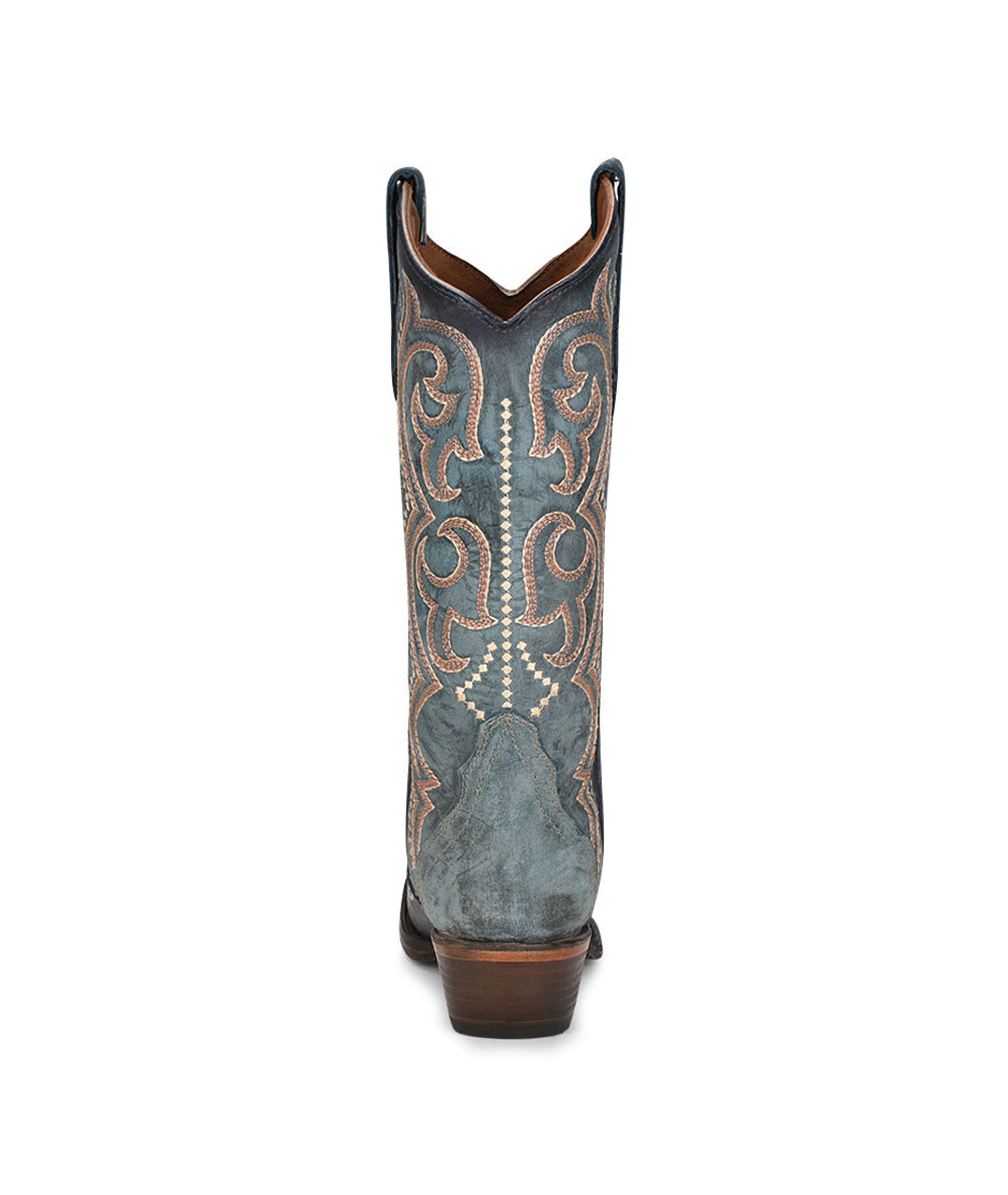 Circle G Indigo Mesa Embroidery | Snip Toe | Blue Jean