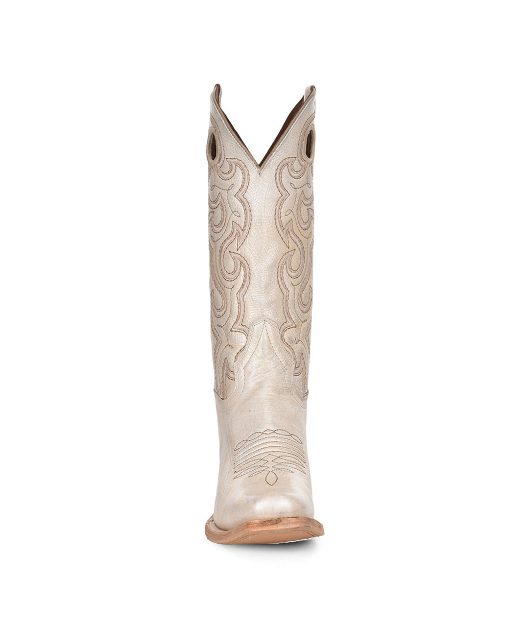 Circle G Ranch Cut-Out Pull Holes | Square Toe | Pearl