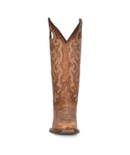 Circle G Ranch Cut-Out Pull Holes | Square Toe | Cognac