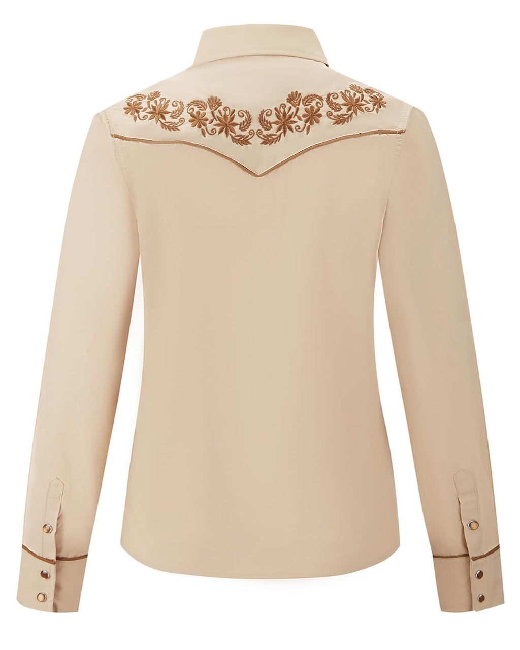 Prairie Embroidery Cowgirl Shirt | Desert Sand