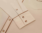 Prairie Embroidery Cowgirl Shirt | Desert Sand