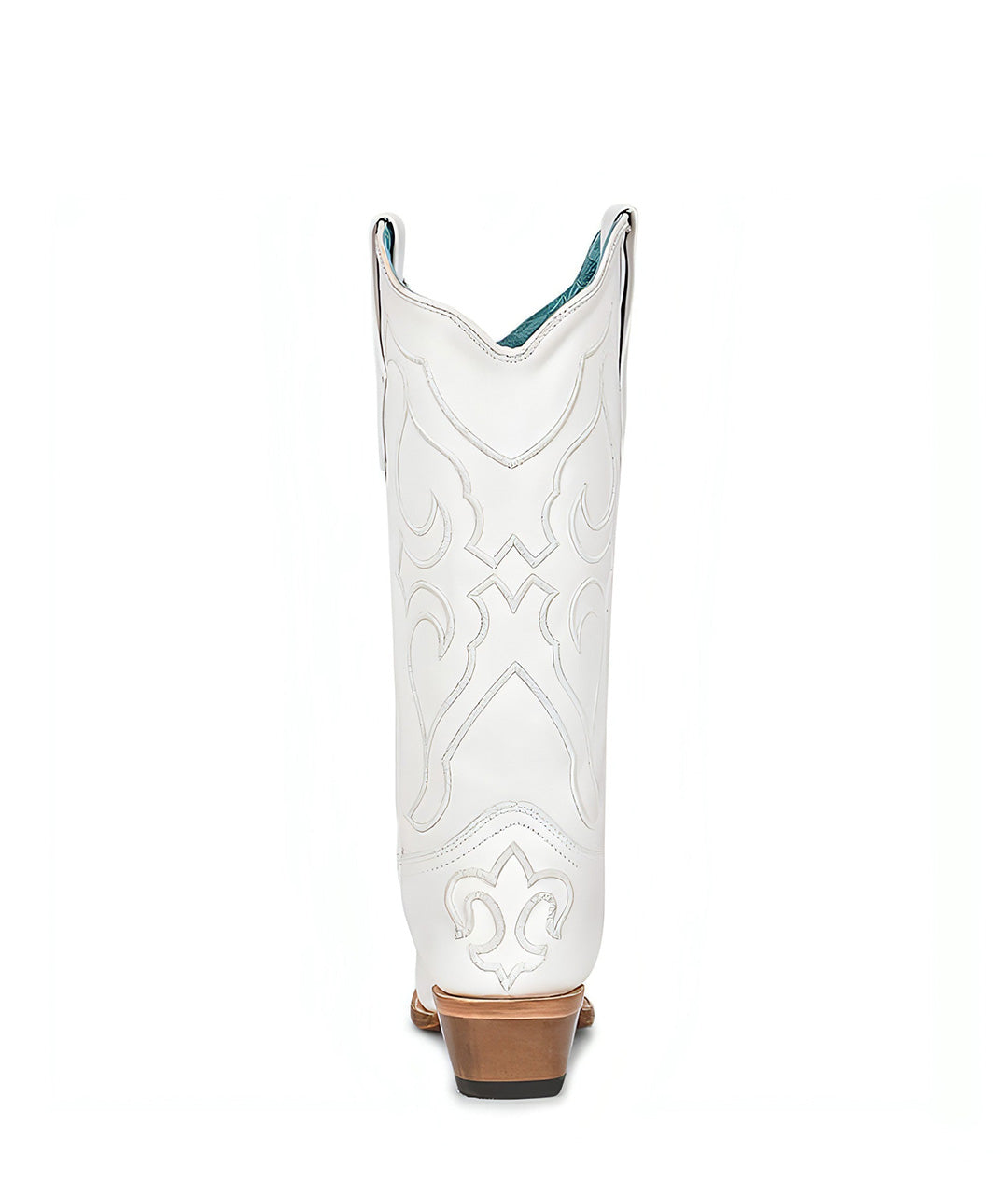 Corral Western Scroll Embroidery | Snip Toe | White